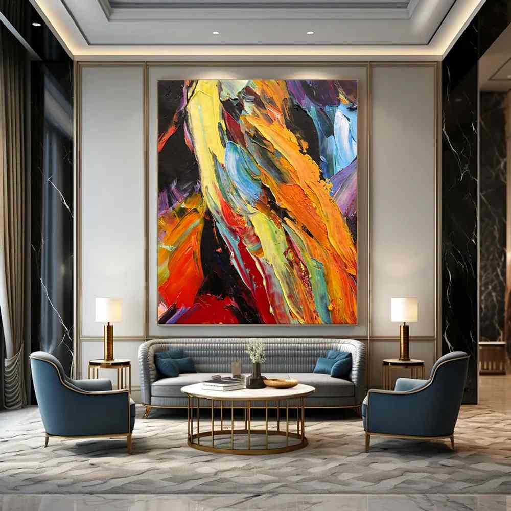 Urban_Abstract_Textured_Canvas_Color_Artwork_1KUZH wall art